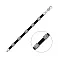 Браслет из шелковой нити и серебра (арт. 7309/2301/5) – изображение 1