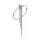 Серебряное кольцо Trendy Style с подвеской (арт. 7501/6529) – изображение 1