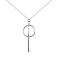 Серебряное колье без камней (арт. 7507/КЛ2/432Ш-45) – изображение 1