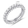 Серебряное кольцо с дорожкой из фианитов (арт. 7501/8249) – изображение 2
