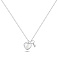 Серебряное колье с перламутром (арт. 7507/2403п) – изображение 1