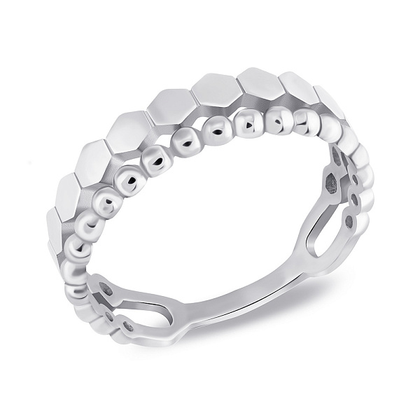 Серебряное кольцо без камней (арт. 7501/8025) – изображение 1