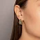 Серьги из желтого золота Francelli (арт. 1091599жс) – изображение 3