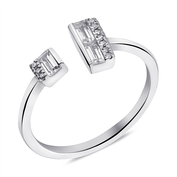 Серебряное кольцо с фианитами (арт. 7501/6869) – изображение 1