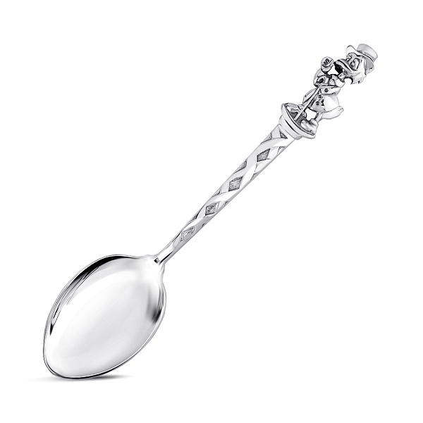Срібна чайна ложка Скрудж МакДак (арт. 7922/8100550) – зображення 1