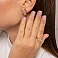 Серьги из красного золота (арт. 111431а) – изображение 3