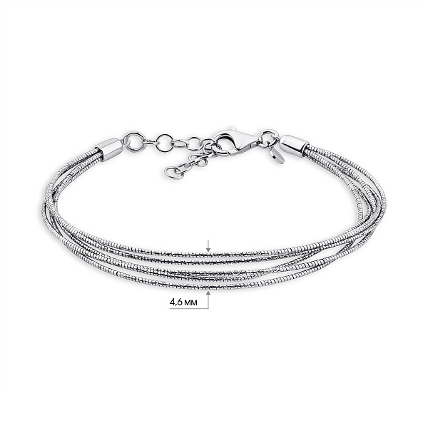 Браслет из серебра (арт. 7509/4509) – изображение 3