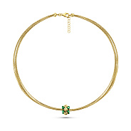 Фото Золотое колье Francelli (арт. 353091жз)