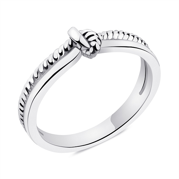 Серебряное кольцо Узелок (арт. 7501/6376) – изображение 1