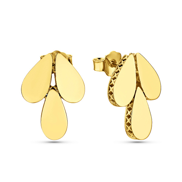 Серьги из желтого золота Francelli (арт. 1091685ж) – изображение 1