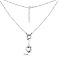 Серебряное колье без камней (арт. 7507/2144) – изображение 3