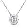Серебряное колье с фианитами (арт. 7507/1757) – изображение 1