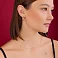 Серьги-кольца из красного золота Олимпия (арт. 1091205/20) – изображение 3