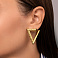 Серьги Francelli из желтого золота (арт. е1091985/35ж) – изображение 2