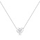 Серебряное колье с подвеской сердце (арт. 7507/2516) – изображение 1