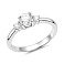 Серебряное кольцо с фианитами (арт. 7501/8698) – изображение 1