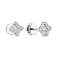 Серьги из белого золота с бриллиантами (арт. Т011546020б) – изображение 1