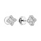 Серьги из белого золота с бриллиантами (арт. Т011546020б)
