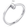 Серебряное кольцо с фианитом (арт. 7501/6867) – изображение 2