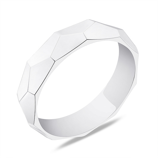 Серебряное кольцо без камней (арт. 7501/6128) – изображение 1