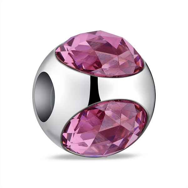 Серебряный шарм с альпинитом (арт. 7903/П5ФБР/7106) – изображение 1