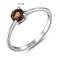 Серебряное кольцо з раухтопазом (арт. 7501/2180456Рх) – изображение 2