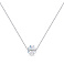 Серебряное колье с подвеской из фианита (арт. 7507/2579) – изображение 1