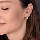 Серьги из желтого золота Змея (арт. 1091093/15ж) – изображение 2