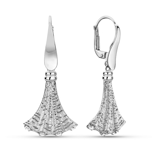 Золотые серьги-подвески Francelli (арт. е1092003б) – изображение 1