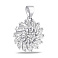 Серебряный подвес Цветок (арт. 7503/4621) – изображение 1