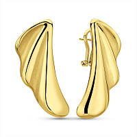 Сережки Francelli з жовтого золота (арт. 1091850жм)