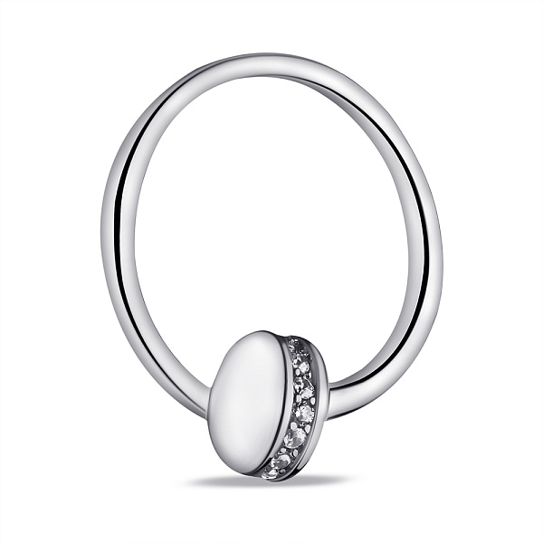 Серебряный подвес Гвоздь с фианитами (арт. 7503/4305) – изображение 1