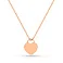 Колье Сердце из красного золота (арт. 351512) – изображение 1