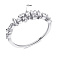 Серебряное кольцо с фианитами (арт. 7501/6888) – изображение 2