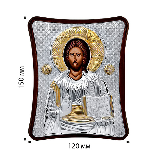 Икона Христос Спаситель (150х120 мм) (арт. MA/E1407/2X) – изображение 2