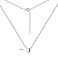 Серебряное колье без камней (арт. 7507/1784) – изображение 3