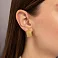 Золотые серьги Francelli (арт. 1091870/15ж) – изображение 3
