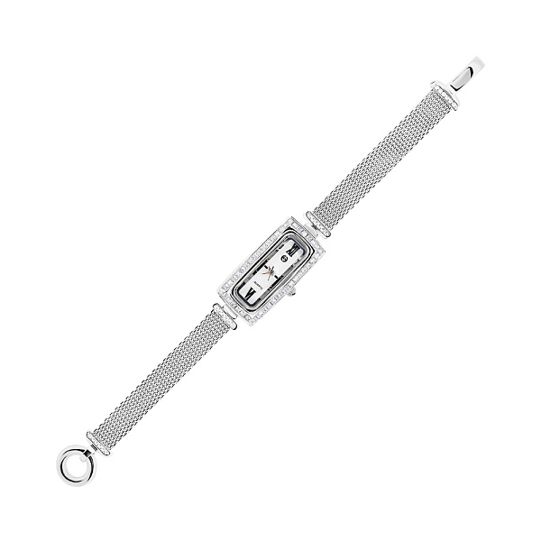 Серебряные часы с фианитами (арт. 7526/313) – изображение 1