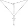 Колье из серебра с фианитами (арт. 7507/1904) – изображение 2