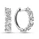 Серьги из белого золота с бриллиантами (арт. С011453100б) – изображение 1