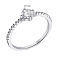 Кольцо из серебра с фианитами (арт. 7501/6409) – изображение 2