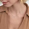 Золотое колье с бриллиантами (арт. Ц011285010б) – изображение 3