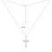 Серебряное колье Ангел с фианитами (арт. 7507/2431) – изображение 3