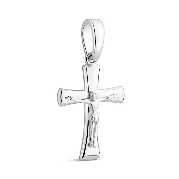 Серебряный православный крестик с распятием (арт. 7504/2427) – изображение 1