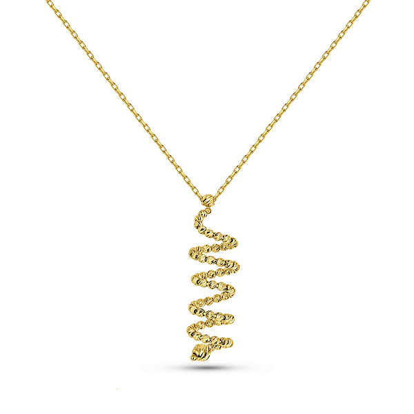 Колье из желтого золота Francelli (арт. 352940ж) – изображение 1