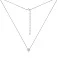 Колье из серебра Сердце с фианитом (арт. 7507/2437) – изображение 2