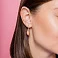 Серьги из красного золота Капля (арт. 1091457/1) – изображение 2
