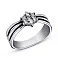 Серебряное кольцо с фианитами (арт. 7901/1252) – изображение 1