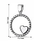 Серебряный кулон с фианитами (арт. 7503/4203) – изображение 2