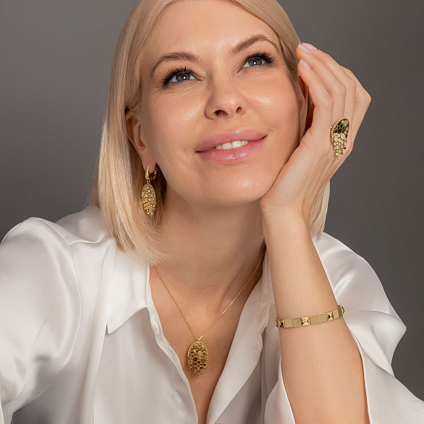 Браслет Francelli из золота (арт. 326113ж) – изображение 4